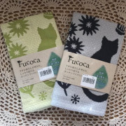 日本直送 - Fucoca 貓咪 除菌 消臭 銀離子 超吸水 吊掛式 廚房抹布/抹手巾