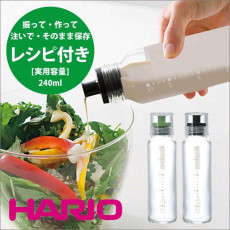 日本制 Hario 耐熱玻璃醬油瓶 240ml