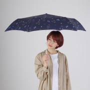 日本直送 - Nifty Colors 雨晴兼用 防UV 超輕量 縮骨遮 55cm 貓咪款