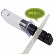 日本制 貝印 關孫六 簡易手動磨刀器 雙面刃用