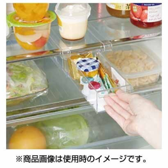 日本製造 - Iseto 伊勢藤 雪櫃用 透明收納架