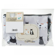 在庫限！日本直送 - Skater 貓貓 一按即開 抗菌加工 濕紙巾袋