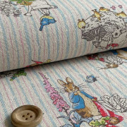 日本製 - Peter Rabbit 綿麻布料