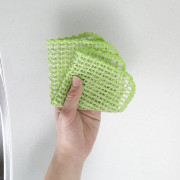 日本制 三葉 寵物食器專用 網狀洗碗布 