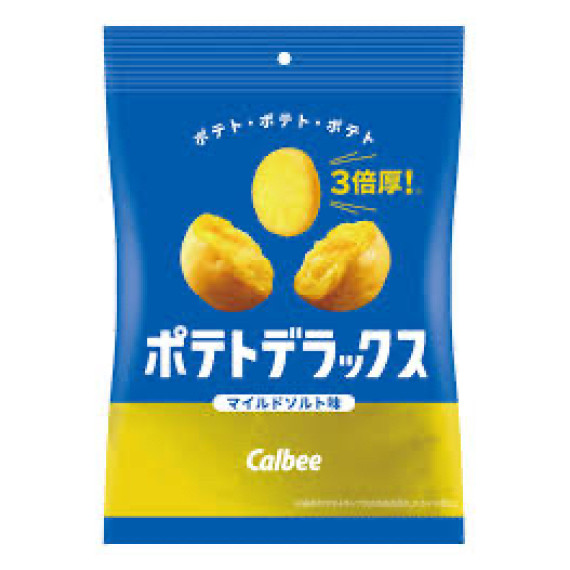 日本產 Calbee 三倍厚切薯片 50g 一套三包