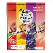 日本直送 - 4-Fruit Konjac Jelly 80入