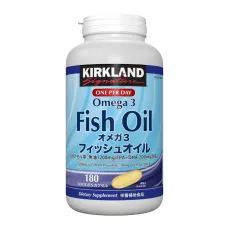 日本直送 - Kirkland Signature Fish Oil Omega3 180粒