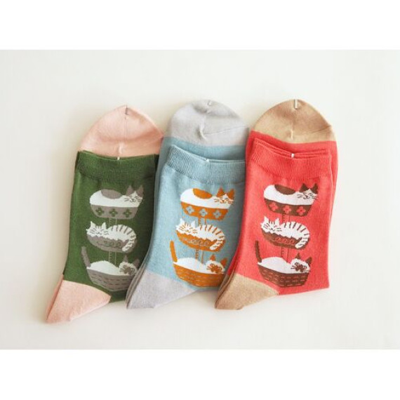 日本製造  - yukino cat tower 女裝襪