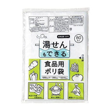 日本直送 - Comolife 可熱水加熱食品塑膠袋 一包80入