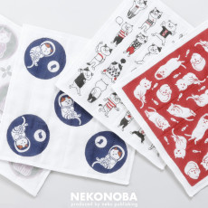 日本製造 - NEKONOBA 貓貓 超吸水 紗抹布