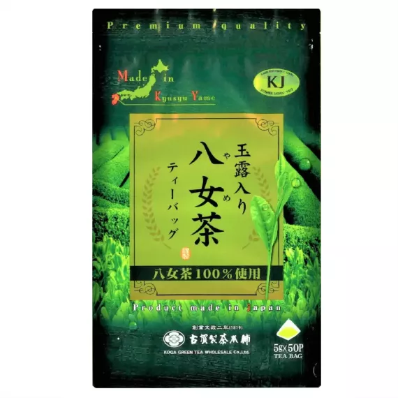 日本製造 - 古賀製茶本舗 玉露八女綠茶 5g x 50入