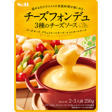 日本產 S&B 芝士火鍋醬 250g 一套三包