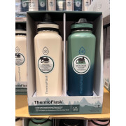 日本直送 - ThermoFlask 不鏽鋼 直飲 保溫保冷瓶 1.2L x 2件組